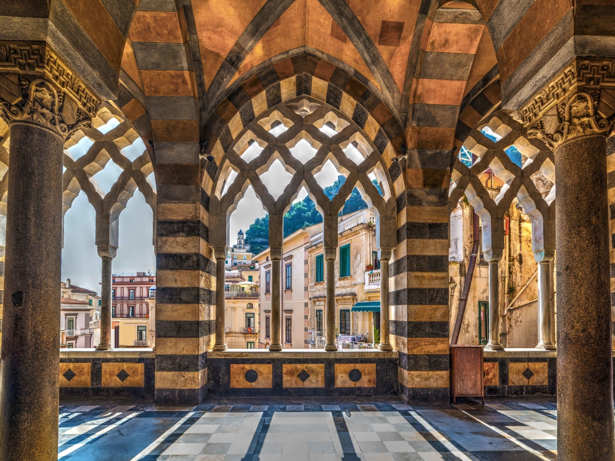 Cloister of Paradise at the Amalfi Cathedral