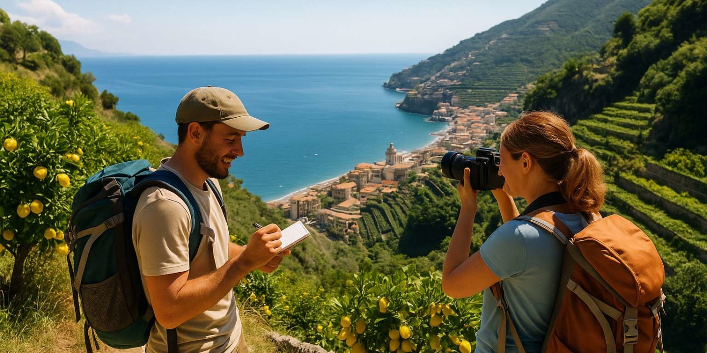 scenic hiking paths Amalfi Coast Minori