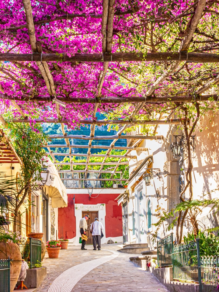 Positano streets