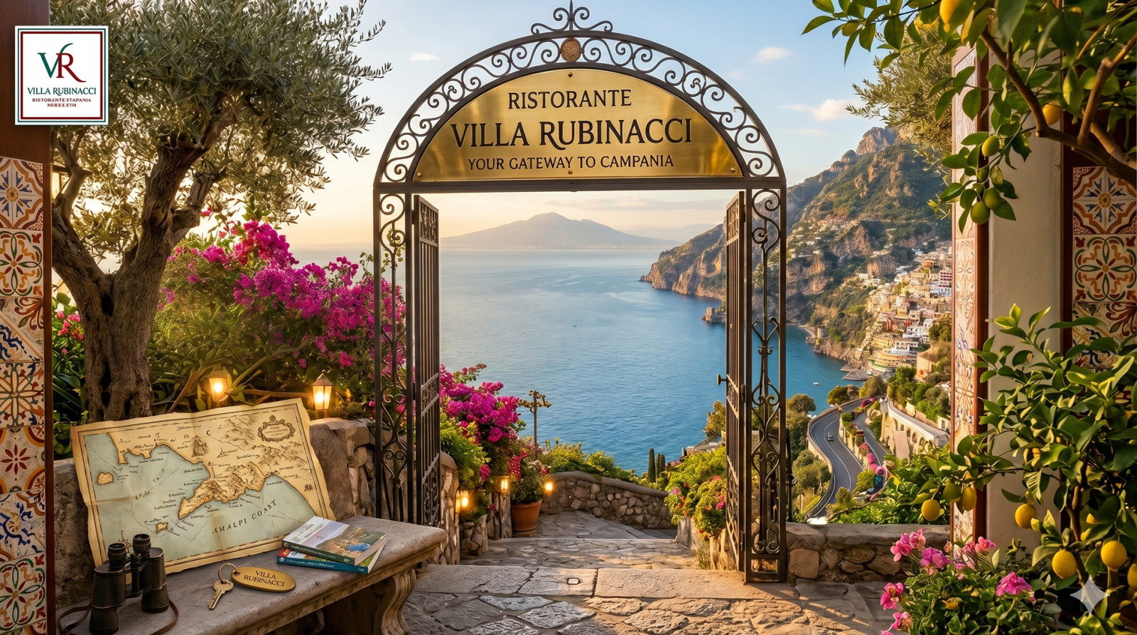ViTA, your local guide, on the golden-hour Amalfi coast